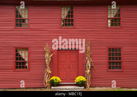 Strong-Porter Haus, Nathan Hale Homestead, Connecticut Stockfoto