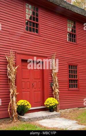 Strong-Porter Haus, Nathan Hale Homestead, Connecticut Stockfoto