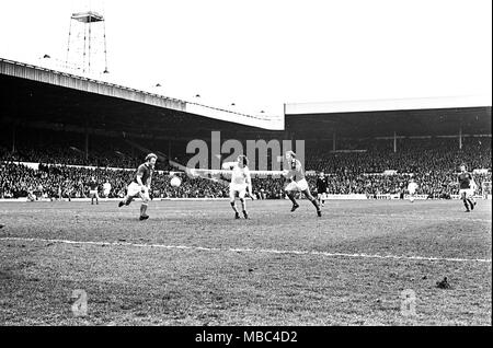 Leeds United v Leicester 1975 Stockfoto