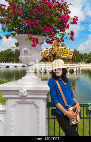 Bang Pa-In Palast, den Sommerpalast, Ayuttaya, Thailand Stockfoto