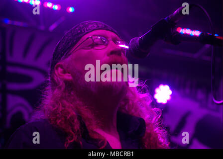 Die Levellers ihren Fans unterhalten, das Bristol Academy, Bristol, Großbritannien,November 2014 Stockfoto