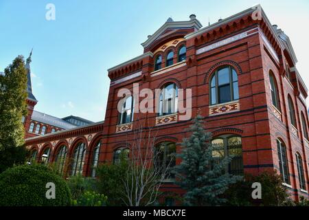 Kunst und Industrie Gebäude, Teil der Smithsonian Institution in Washington DC, USA Stockfoto