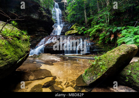 Die atemberaubende Kaiserin fällt in den Blue Mountains, NSW Stockfoto