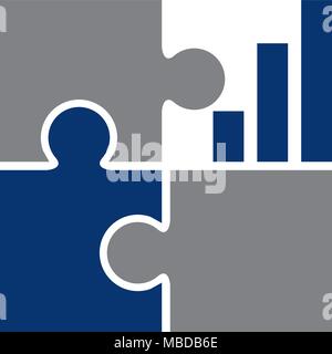 Business Teamarbeit Logo Design Template Vector Stock Vektor