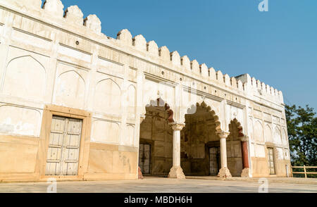Das Hammam - e-Lal Qila, das Türkische Bad im Roten Fort von Delhi, Indien Stockfoto