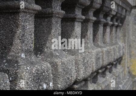 Alte steinerne Brücke in Deutschland in München Schuß in Nahaufnahme Stockfoto