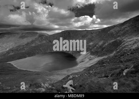 Blea Wasser in der Nähe von Haweswater Reservoir, Mardale Tal, Nationalpark Lake District, Cumbria, England, Großbritannien Stockfoto