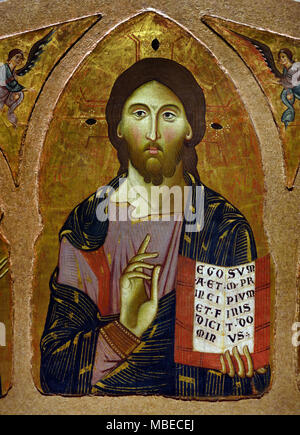 St. Johannes der Evangelist 14. - 15. Jahrhundert (Museo Nazionale di San Matteo) Pisa Italien Stockfoto