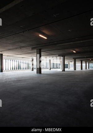 Große leere raw-Büro. Stockfoto