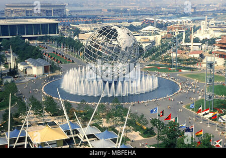 Unisphere bei der Weltausstellung 1964 Stockfoto