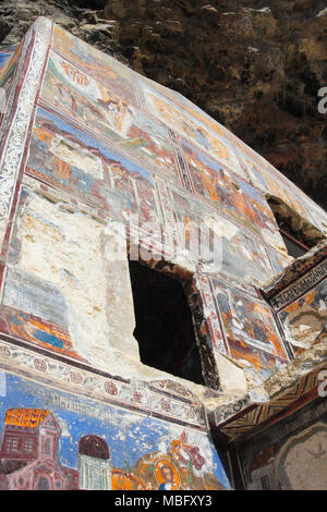 Griechisch orthodoxen Sumela Kloster in der Nähe von Trabzon Türkei Stockfoto