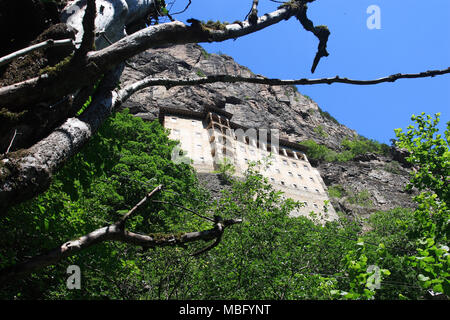 Griechisch orthodoxen Sumela Kloster in der Nähe von Trabzon Türkei Stockfoto