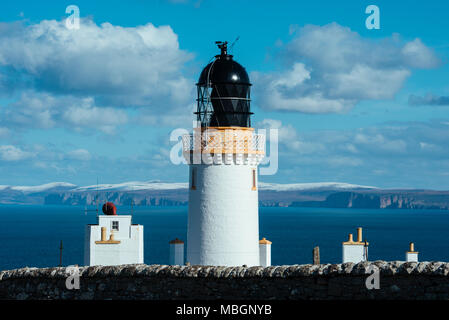 CAITHNESS, UK: dunnett Kopf, der nördlichste Punkt des europäischen Festlandes Großbritannien. Stockfoto