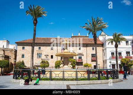 Hotel Palace in Mérida, Badajoz Stockfoto