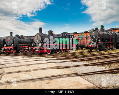 Museum für Industrie und Eisenbahn in Schlesien, Jaworzyna Slaska, Polen, Europa Stockfoto