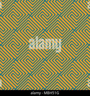 Vektor nahtlose Muster. Moderne, elegante Textur. Wiederkehrende geometrische Muster Fliesen mit versetzten Quadraten. Stock Vektor