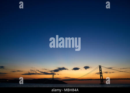 Akashi-Kaikyo-Brücke, Kobe, Japan Stockfoto