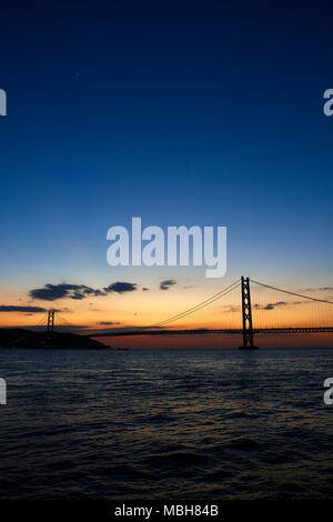 Akashi-Kaikyo-Brücke, Kobe, Japan Stockfoto