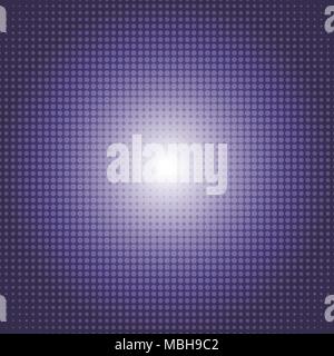 Vektor dot gradient Ultra Violet purple Halbtonmuster abstrakt hintergrund Konzept Stock Vektor