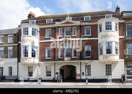 15. Jahrhundert das Dolphin Hotel, High Street, Southampton, Hampshire, England, Vereinigtes Königreich Stockfoto