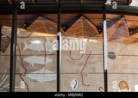 Das neue EY Centre in der George Street 200. Es ist eines der nachhaltigsten Gebäude Australiens in Sydney. Stockfoto