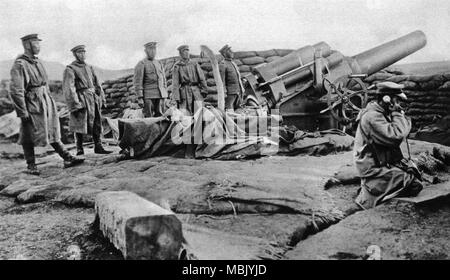 Tsingtao deutsche Unter japanischen Belagerung Stockfoto