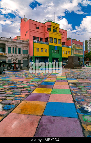 Benito Quinquela Martin Museum. La Boca, Buenos Aires, Argentinien Stockfoto