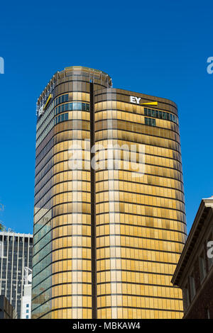 Die neue EY Zentrum bei 200 George Street. Es ist eine der nachhaltigsten Australiens Gebäude in Sydney. Stockfoto