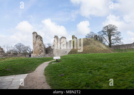 Die Burg in Pickering, North Yorkshire, England, Großbritannien Stockfoto