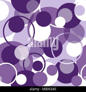 Farbiger Kreis nahtlose Muster Stock Vektor