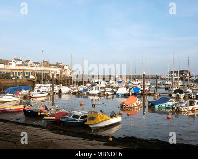 Bridlington Harbour, East Riding of Yorkshire, England, Vereinigtes Königreich Stockfoto