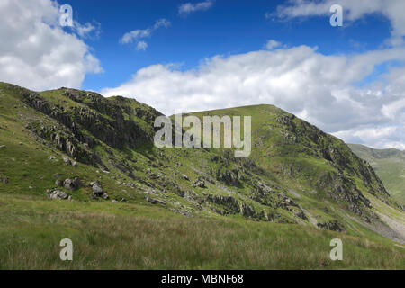 Harter fiel, Mardale Gemeinsame, Nationalpark Lake District, Cumbria County, England, Großbritannien Stockfoto