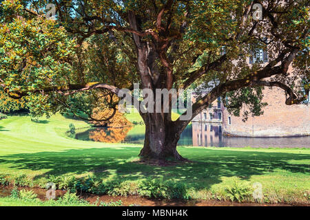 Rozendaal, Niederlande, 23. August 2014: Das Schloss und Park Rosendael in Rozendaal in den Niederlanden Stockfoto