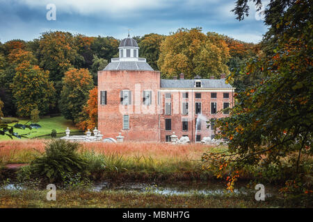 Rozendaal, Niederlande, 23. August 2014: Das Schloss und Park Rosendael in Rozendaal in den Niederlanden Stockfoto