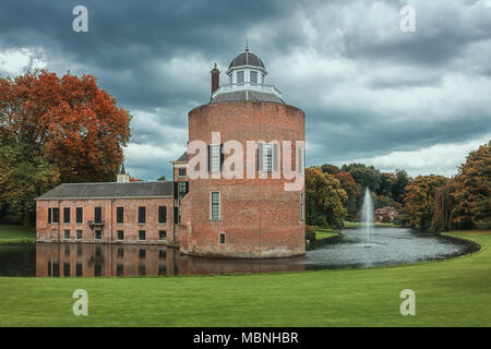 Rozendaal, Niederlande, 23. August 2014: Das Schloss und Park Rosendael in Rozendaal in den Niederlanden Stockfoto