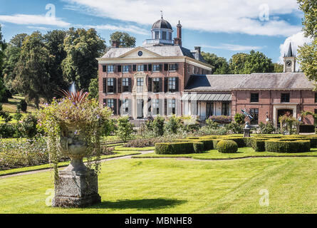 Rozendaal, Niederlande, 23. August 2014: Das Schloss und Park Rosendael in Rozendaal in den Niederlanden Stockfoto