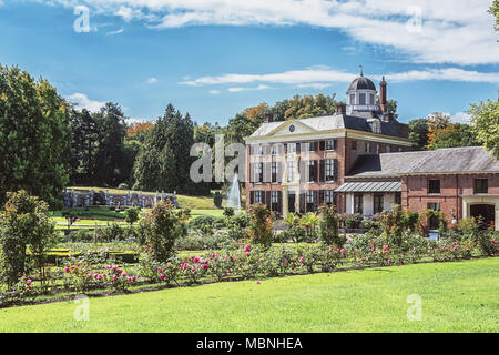 Rozendaal, Niederlande, 23. August 2014: Das Schloss und Park Rosendael in Rozendaal in den Niederlanden Stockfoto