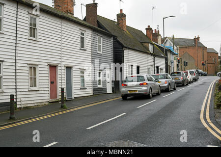 Billericay, Essex, England, April 2018, einen Blick auf Norsey Straße, Billericay. Stockfoto