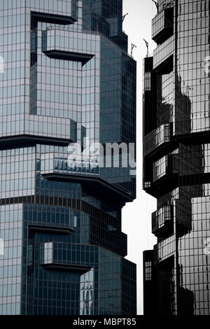 Lippo Twin Towers in Hongkong, SAR China Stockfoto