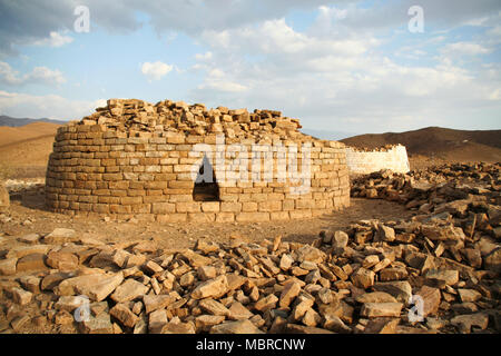 4000 Jahre alten Gräber aus der Bronzezeit bei Bat, Oman Stockfoto