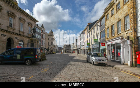 Boscawen Street, Truro, Cornwall, South West England, Großbritannien Stockfoto