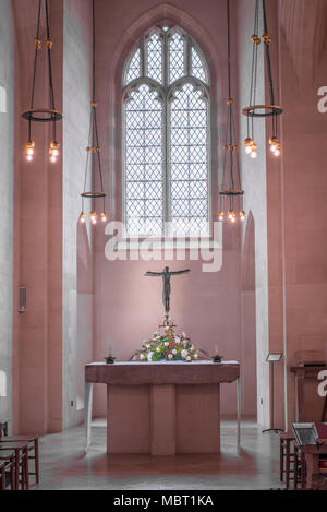 Kapelle der Transfiguration in der Kathedrale von St. Edmundsbury (aka St Edmund, St. James, St. Dennis) in Bury St Edmunds, England. Stockfoto