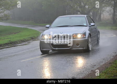 2003 BMW M3 CSL E92 Coupé Form des deutschen Sports Stockfoto