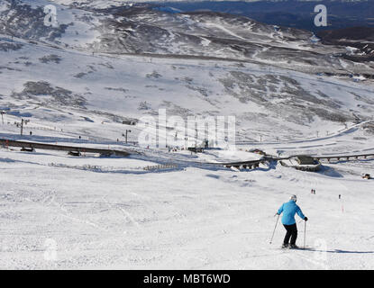 Cairngorm Mountain Ski Resort in Schottland Stockfoto