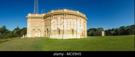 Das Waverley Reservoir an Waverley Oval in Sydney, Australien. Stockfoto