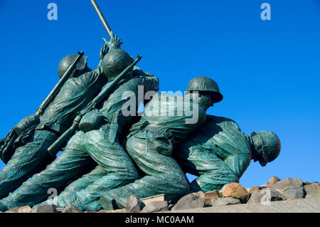 Iwo Jima Memorial Nationaldenkmal, Iwo Jima Überlebenden Memorial Park, New Britain, Connecticut Stockfoto