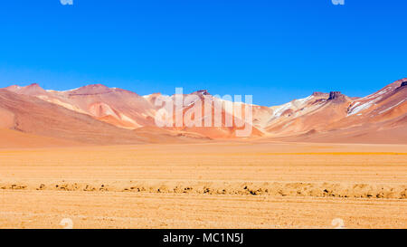 Salvador Dali Wüste, auch bekannt als Dali Tal ist ein extrem kargen Tal im Südwesten Boliviens Stockfoto