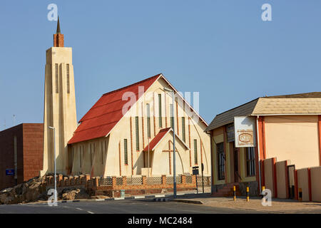 Saint Paul und St. Peter Kirche in Lüderitz, Namibia, Afrika Stockfoto