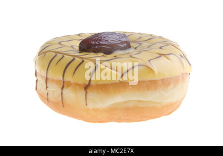 Donut isoliert auf weißem Hintergrund Stockfoto