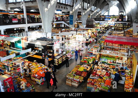 Stradom Markthalle Schlesien Breslau Polen April 2018 Stockfoto